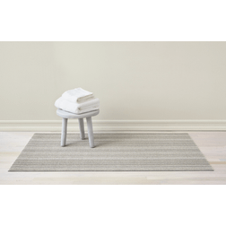 Chilewich Skinny Stripe Shag Mat Natural