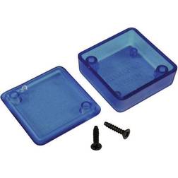 Hammond Electronics 1551LTBU Universal enclosure 80 x 40 x 15 Acrylonitrile butadiene styrene Blue translucent 1 pcs