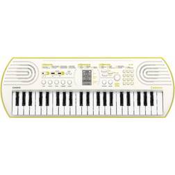 Casio SA-80H5 Tastiera Mini-Keys 44 Tasti, Bianco/Verde