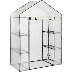 Harbour Housewares 4-Tier Clear 196cm Poly