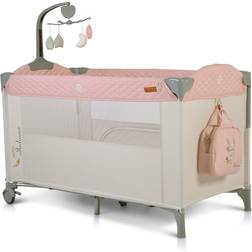 Cangaroo Lettino Culla Neonato da Campeggio Pink
