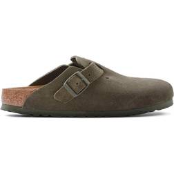 Birkenstock Boston Suede Leather - Green/Thyme