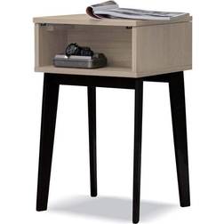 Jensen Charon Hvidlasret Eg Sengebord