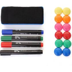 MCW Whiteboard Zubehör MCW-C93, Memoboard-Set Magnet Boardmarker Schwamm