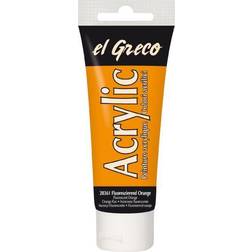 Kreul el Greco Acrylfarbe neonorange 75,0 ml