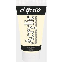 Kreul el Greco Acrylic Tube elfenbein 150 ml