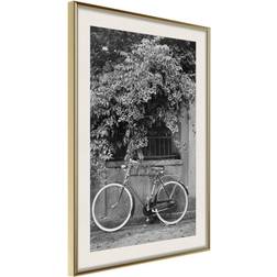 Artgeist Poster Bicycle with White Tires Tavla