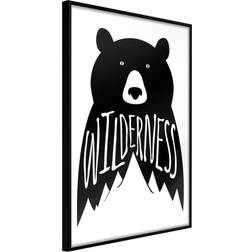 Artgeist Wilderness Plakat 20 x 30 cm Sort Ramme Billede