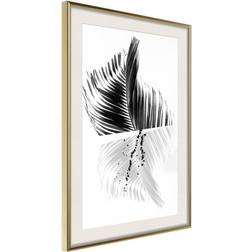 Artgeist Poster - Abstract Feather 20x30 Tavla