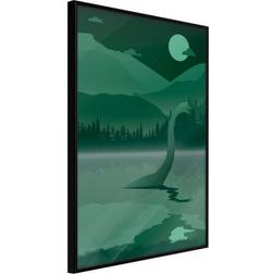 Artgeist Plakat Loch Ness 20 x 30 cm Sort Ramme Billede