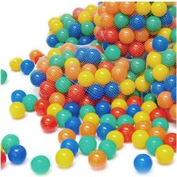 300 bunte Bälle für Bällebad 7cm Babybälle Plastikbälle Baby Spielbälle