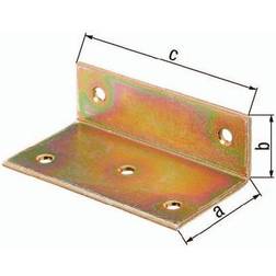 Alberts Stabilit Escuadra Ancha L x An 75 x 40 mm Acero 1pcs