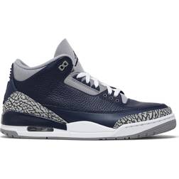 NIKE Air Jordan 3 Retro Georgetown M - Midnight Navy/Cement Grey/White