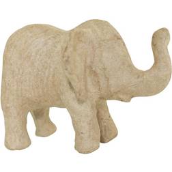 Decopatch Elephant Natural Brown Figurine 8cm