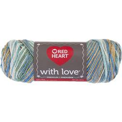 RED HEART With Love Yarn, Beachy