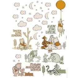 Komar Wandsticker Winnies Woodland 47 St, bunt