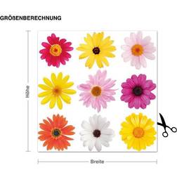 Sticker Mural Flower Set