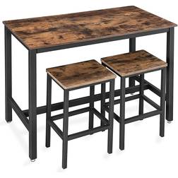 Vasagle with 2 Stools Bar Table