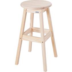 Tramontina Natural Pine Wood Seating Stool