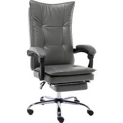 vidaXL Fauteuil D'Ordinateur Inclinable Anthracite Chaise de bureau