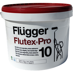 Flügger Flutex Pro 10 Vægmaling White 10L