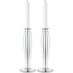 Georg Jensen Bernadotte Lysestage 23.6cm 2stk