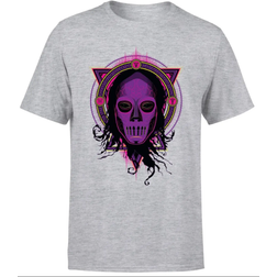 Kid's Neon Death Mask T-Shirt - Grey