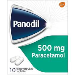 Panodil 500mg 10 stk Tablet