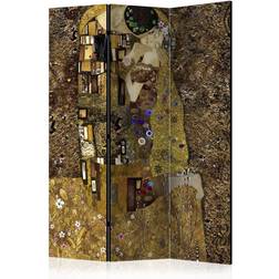 Artgeist Golden Kiss multifarvet print Rumdeler 135x172cm