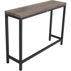 Venture Design Rise Black/Teak Kleintisch 30x110cm