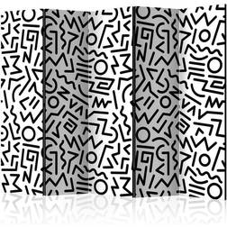 Arkiio Skärmvägg Black Maze II Rumsavdelare