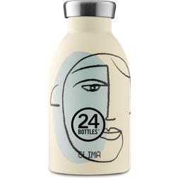 24 Bottles Personalizzata Clima Bottle White Calypso - 330 ml Borraccia