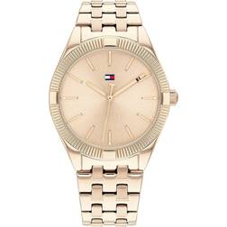 Tommy Hilfiger Bezel Detail Carnation Gold-Tone CARNATION GOLD One Size