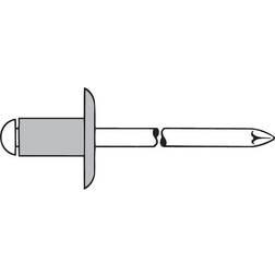 Gesipa Blindklinknagel 5.0 x 10 F Alu