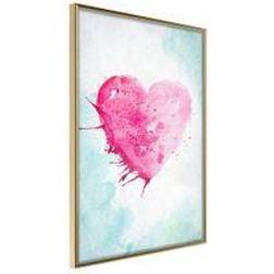 Artgeist Poster Watercolour Heart Bild