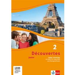 Découvertes Junior. 2 Cahier d'activités mit MP3-CD, Video-DVD und Übungssoftware. Klasse 6