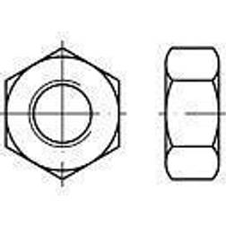 Toolcraft 1064989 Hex nuts LH M5 DIN 934 Stainless steel A2 100 pcs