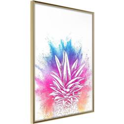 Artgeist Poster Colourful Pineapple Bild