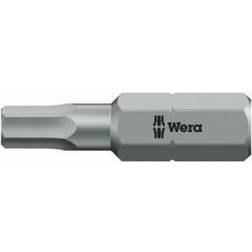 Wera 840/1 ZBO Hex Pinned Security Bit 6mm