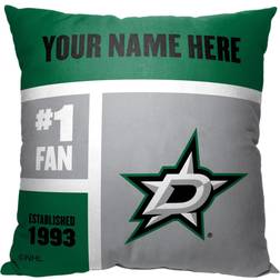 NHL Dallas Stars Colorblock Personalized Square Komplett pyntepyte