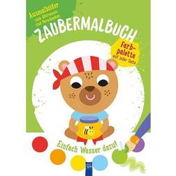 Zaubermalbuch Bär grün