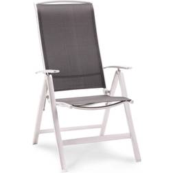 BEST Freizeitmöbel 2x Alu-Klappsessel Palermo Silber Fauteuil