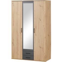 Stella Trading Chicago Elegant ‎Artisan Oak/Anthracite Garderobeskab 120x197cm