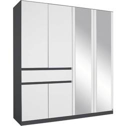 Rauch Tübingen 6 Door 197 cm H x 181 cm W x 54 cm D Wardrobe