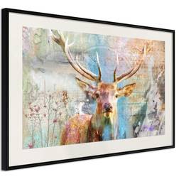 Artgeist Poster - Pastel Deer 30x20 Tavla