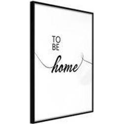 Artgeist Plakat To Be Home 20 x 30 cm Billede