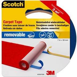 3M Ruban Adhésif Pour Tapis Scotch Bleu (L x L) 7 m x 50 mm 1 pc