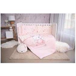 Lorelli Babybettwäsche Set Smile 6-teilig Decke 140x95 43x35