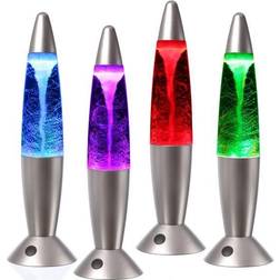 SATISFIRE ROCKET - TORNADO RGB Touchsensor 36cm Lavalampe
