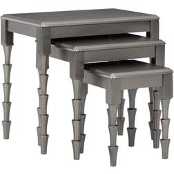 Ashley Signature End Metallic Metallic Larkendale Nesting Table